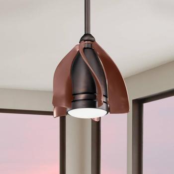 LED ventilátor Terna bronz olajozott/csisz. kép