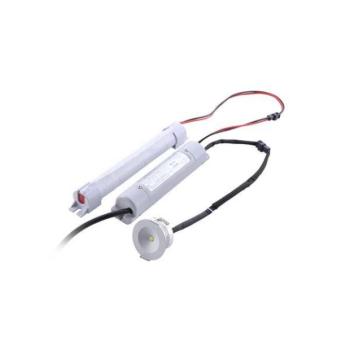 LED vészvilágító , 3 órás ,  3W , 3.6V , 1800mAh , hideg fehér , Optonica kép