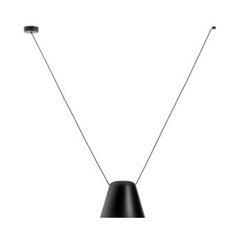 LEDS-C4 Attic függő lámpa csonkakúp 24 cm fekete kép
