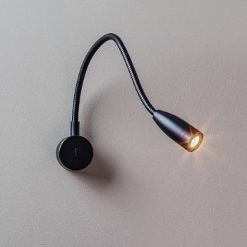 LEDS-C4 Bed LED fali lámpa kerek, fekete kép