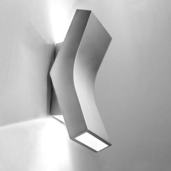 LEDS-C4 Bend LED fali lámpa 05-4394 fel/le alu kép