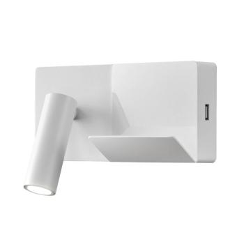 LEDS-C4 E-Lamp Mini LED fali lámpa fehér/fehér kép