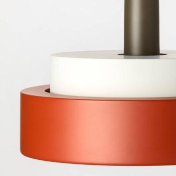 LEDS-C4 Keops 2 függőlámpa, Ø 40 cm, színes, alumínium kép