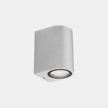 LEDS-C4 kültéri falilámpa Eko Single, fehér, szélesség 7 cm, alumínium kép