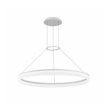 LEDS-C4 LED-es függőlámpa CIRC Round, Ø 80 cm, fehér, alumínium kép
