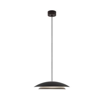 LEDS-C4 LED-es függőlámpa Noway Small, fekete, CCT, középső kép