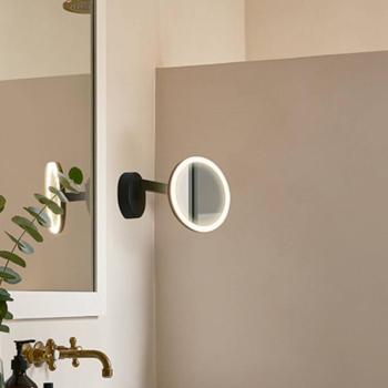 LEDS-C4 LED Vanity fali tükör, 3000K, fekete kép