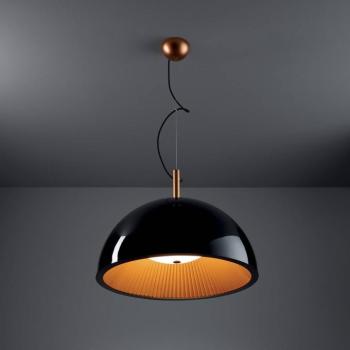 LEDS-C4 Marian függő lámpa fekete Ø 60 cm kép