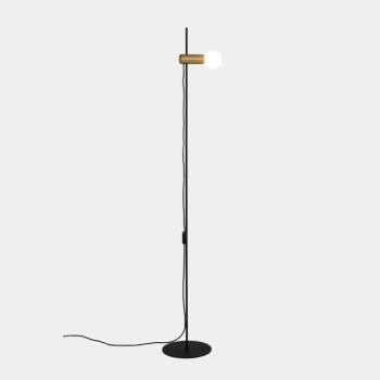 LEDS-C4 Nude Single állólámpa E27 arany/fekete kép