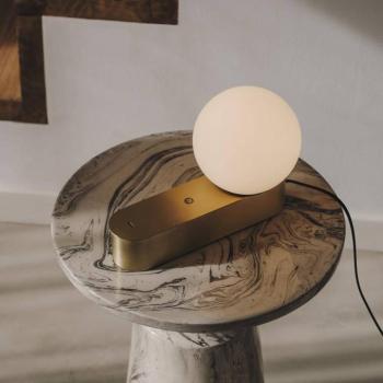 LEDS-C4 Perlina LED-es asztali lámpa, arany színű, hossza 22,8 cm kép