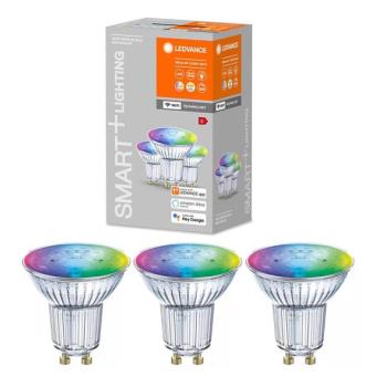 Ledvance KÉSZLET 3x LED RGBW Dimmelhető izzó SMART+ GU10/4,9W/230V 2700K kép