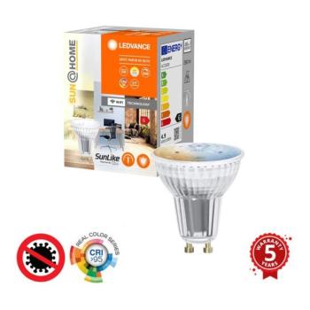 Ledvance LED állítható fényerejű antibakteriális PAR16 GU10/4,9W/230V Wi kép