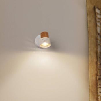 LEDVANCE LED fali spotlámpa Cork, GU10, fényerőszabályozható, fehér kép