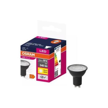 Ledvance LED Izzó VALUE PAR16 GU10/6,9W/230V 2700K 120° fekete  kép