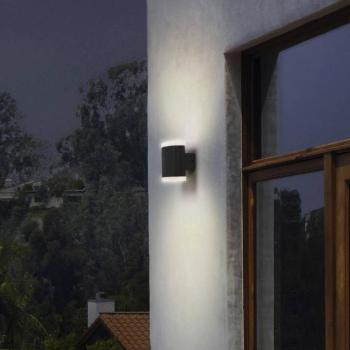 LEDVANCE LED kültéri fali lámpa Endura Style Dallas, sötétszürke kép