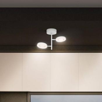 LEDVANCE LED mennyezeti spotlámpa Saturn, 2-fényű, CCT, magas, fehér kép