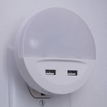 LEDVANCE Lunetta USB LED éjszakai fény USB-porttal kép