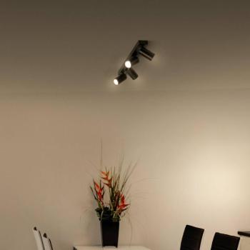 LEDVANCE Oktogon LED-es spotlámpa, fekete, fém, 60 cm, GU10 kép