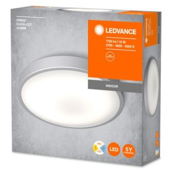 Ledvance Orbis Click kapcsolóval szabályozható mennyezeti LED lámpa, 14W, 31cm kép