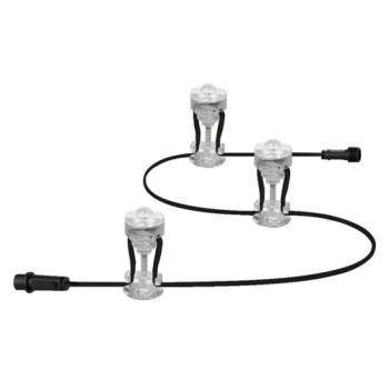 LEDVANCE , Smart+ Garden Dot Multicolor , Kültéri dekorációs LED lámpa , 0.70 W , RGB , Dimmelhető , IP65 , Fehér kép