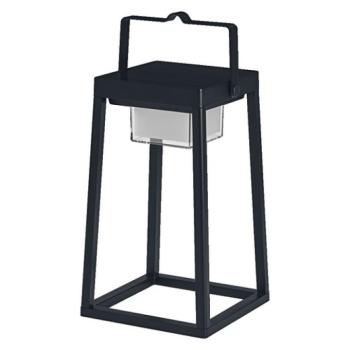 LEDVANCE , Smart+ Solar Table Frame Multicolor , Napelemes LED lámpa , 2,5 W , 3000 K , Dimmelhető , IP44 , Fekete kép