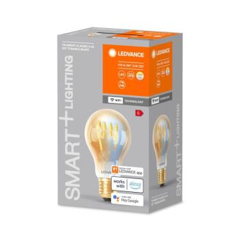 LEDVANCE SMART+ WiFi E27 6W Classic arany 822-850 kép