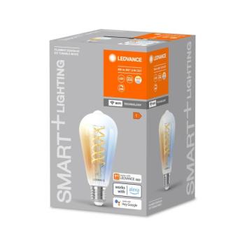 LEDVANCE SMART+ WiFi E27 8W Edison átlátszó 827- kép