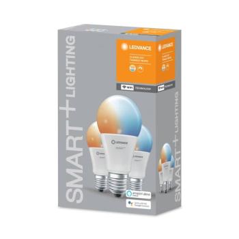 LEDVANCE SMART+ WiFi E27 9W Classic CCT 3db kép