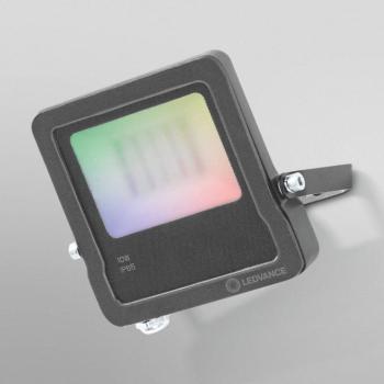 LEDVANCE SMART+ WiFi Floodlight, RGBW, szürke, 10W kép