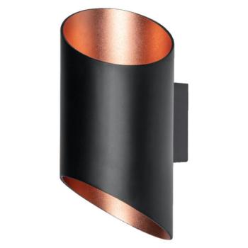 Ledvance Smart+ WIFI Orbis Cylindro intelligens fali LED lámpa szabályozható színhőmérséklettel 20X12,7cm, fekete-arany kép