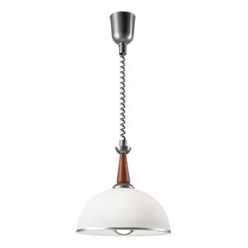  Lehúzható CHIARA csillár 1xE27/60W/230V ezüst/bükk  kép