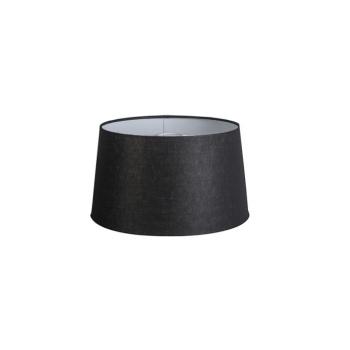 Lenvászon lámpabúra fekete 35 cm kép