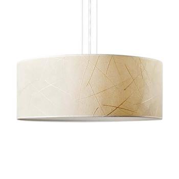LeuchtNatur Discus függőlámpa 35cm levelek fehér kép