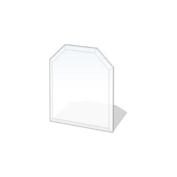 Lienbacher Üveg kandalló alá 1200x1000x8 mm  kép