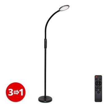  light LED Dimmelhető lámpa 3in1 LED/12W/230V fekete CRI 90 + távirányítás  kép