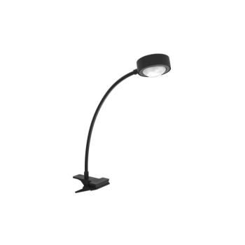LIGHTME asztali lámpa Powerlens Flex, bilincs, fekete kép