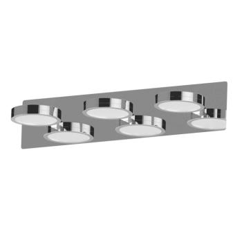 Lightme LED tükör lámpa Aqua le króm három izzós kép