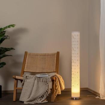 Lindby állólámpa Alisea, 104 cm, fehér, RGBW, távirányítóval kép