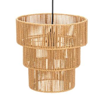 Lindby függőlámpa Elvoria, fű, Ø 30 cm, E27 kép