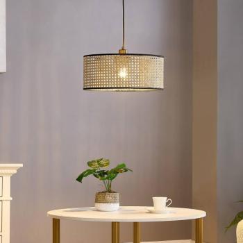 Lindby függőlámpa Otso, 17 cm magas, bambusz, E27 kép