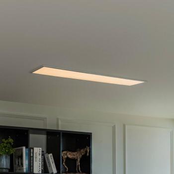 Lindby Kenma LED panel, CCT, 29,6 cm x 119,6 cm kép