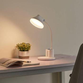 Lindby LED asztali lámpa Zephyra, fehér, CCT, dimmelhető kép