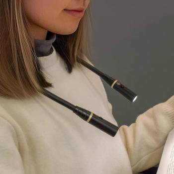 Lindby LED-es újratölthető olvasólámpa Travan függesztéshez, CCT, dimmelhető kép