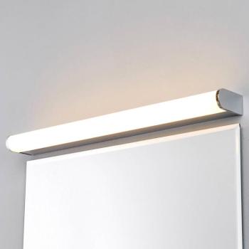 Lindby LED fali lámpa Philippa, lekerekített, 58cm, króm, IP44 kép