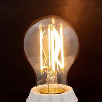 Lindby LED izzó, izzószál, E27, 6W, sárga, 1800K kép