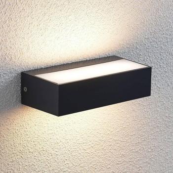 Lindby LED kültéri fali lámpa Nienke, 17 cm, tengervízálló, IP65 kép