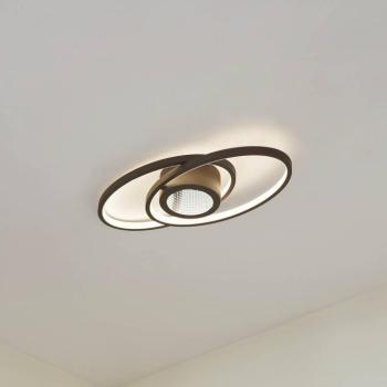 Lindby LED mennyezeti lámpa Thalina, 60cm, dimmelhető, Infinity Tunnel kép