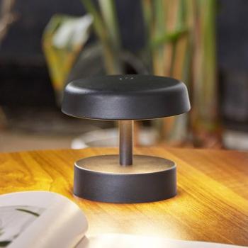 Lindby Nalani LED-es újratölthető asztali lámpa, 10 cm magas, IP44, kép