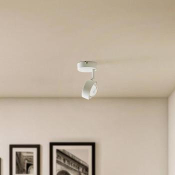 Lindby reflektor Jyla, fehér, lencse, 3000 K, Ø 8 cm, GX53 kép