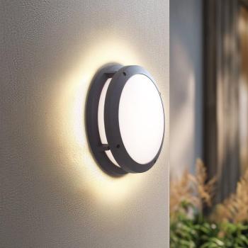 Lindby Smart LED kültéri fali lámpa Liren CCT RGB Tuya WLAN kép